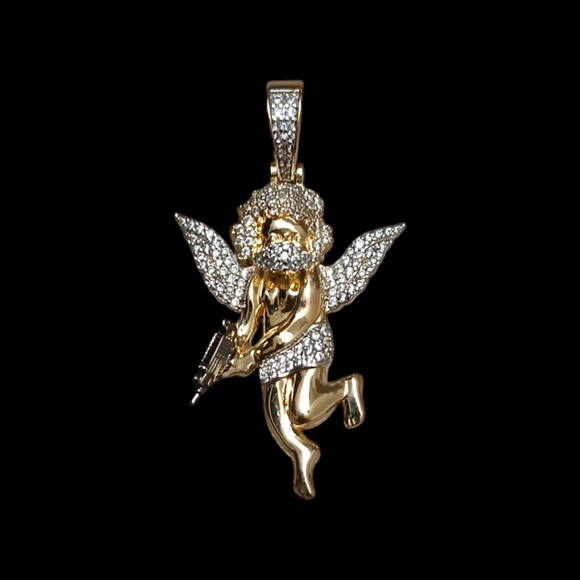 SHOP GLD ANGEL PENDANT (SEND-OFFERS) - Picture 4 of 5